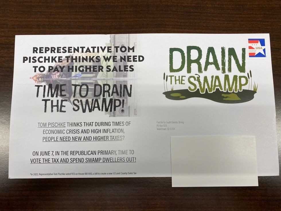 State Sen. Lee Schoenbeck (R-Watertown) is behind a mailer campaign targeting certain...