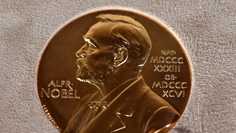 FILE - This year’s Nobel Prize in chemistry has been awarded in equal parts to Carolyn R....