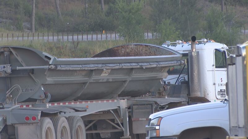Several construction trucks such as dump trucks and excavators will be at the event for youth...