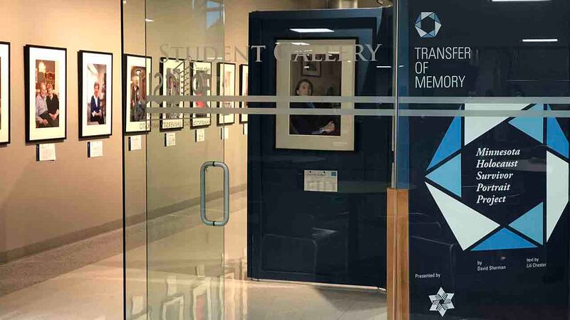 Transfer of Memory, a photo exhibit of Holocaust survivors, is at Camp Rapid through Sept. 27....