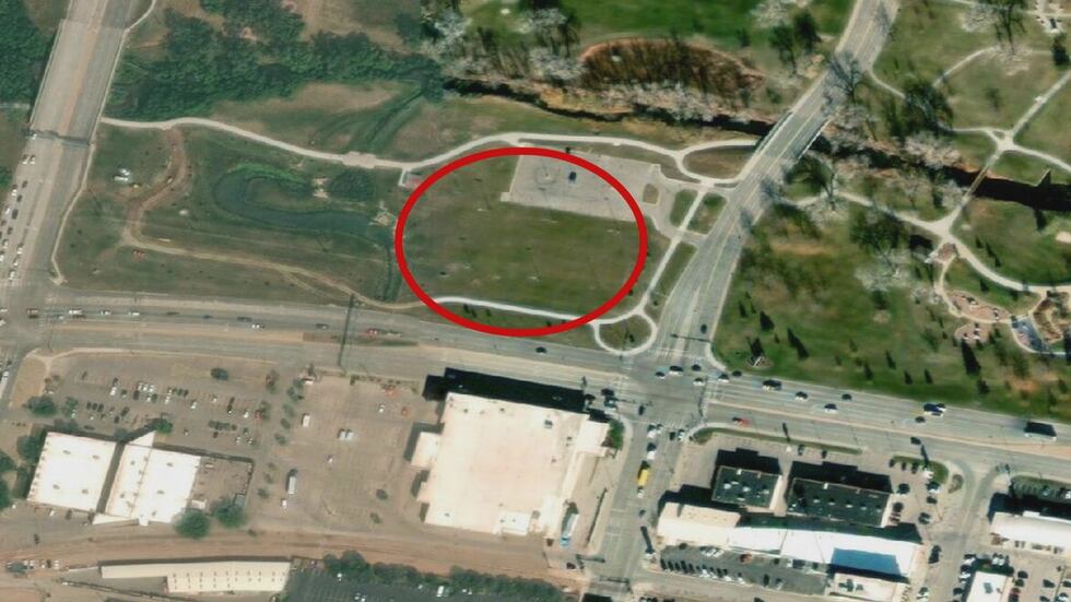 This will be the location of the bocce ball courts.