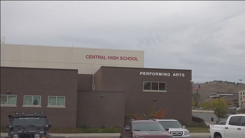 According to a social media post made by Rapid City Area Schools, there was heavy law...