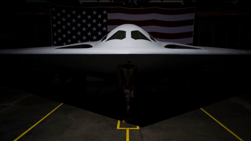 Northrop Grumman and the U.S. Air Force introduce the B-21 Raider, the world’s first...